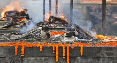 Hindu funeral services